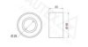 AUTEX 654241 Tensioner Pulley, timing belt